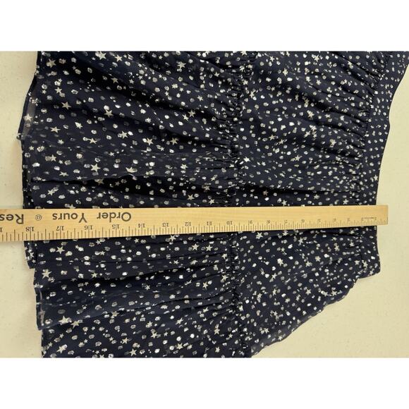 Kate Spade Skirt 6 Blue Stars Flowy - Picture 5 of 8